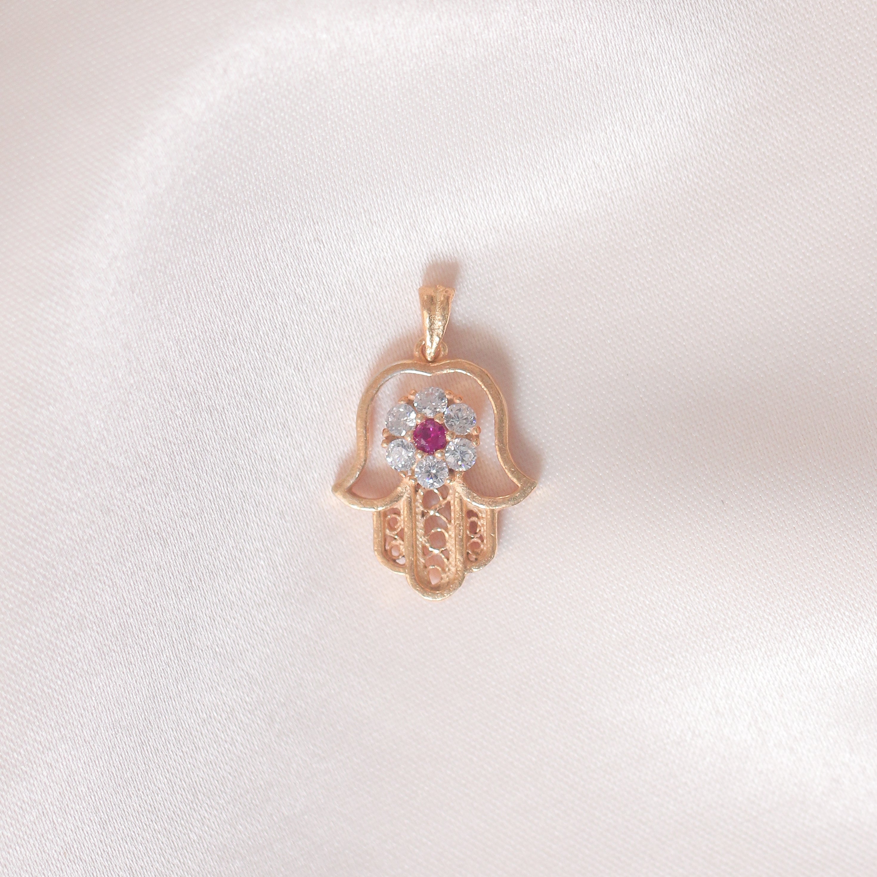 Zahra Hamsa Pendant