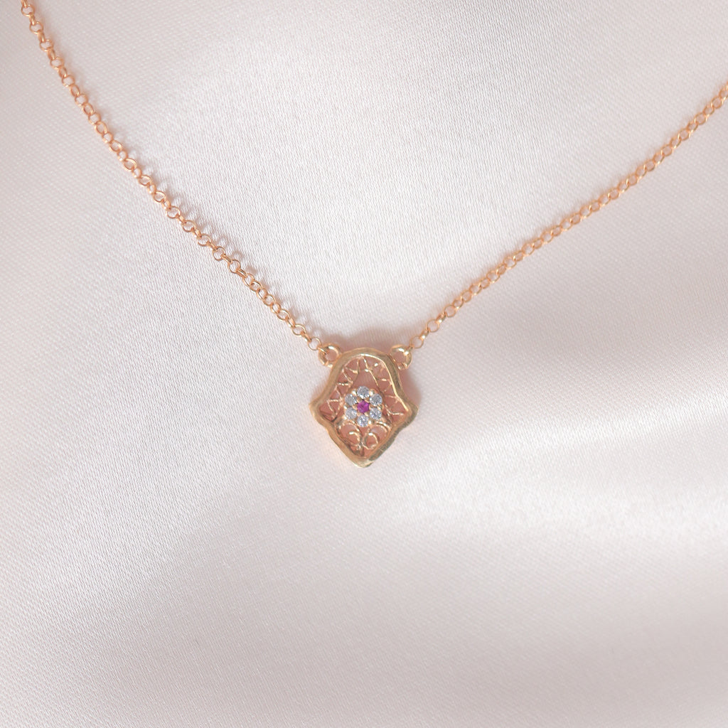 Filigree Hamsa Pendant