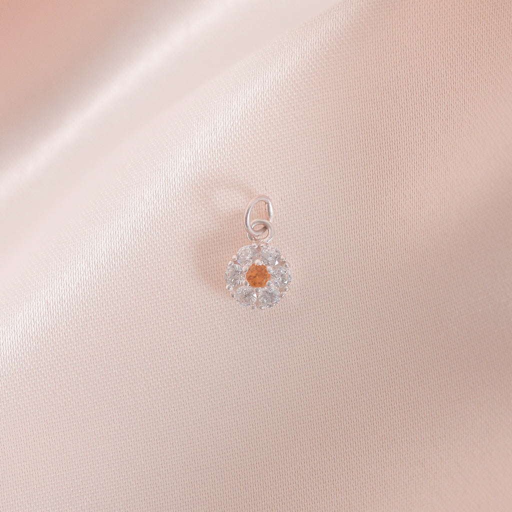 Yellow Zahra Pendant (White)