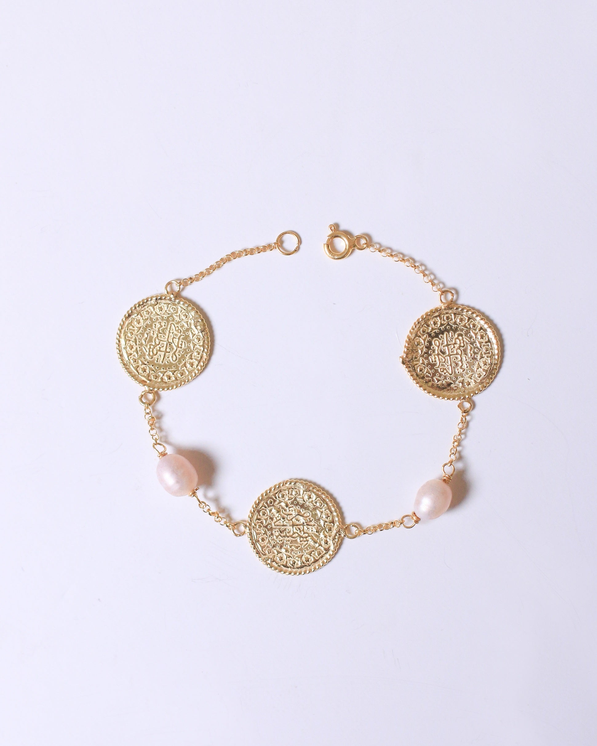 3 Lira Bracelet (Pearls)
