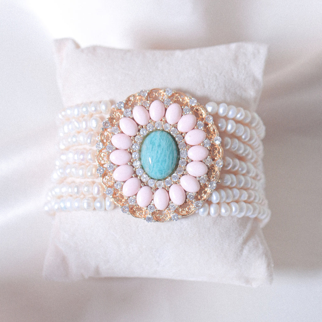 Coral's Halo Pearl Full Set