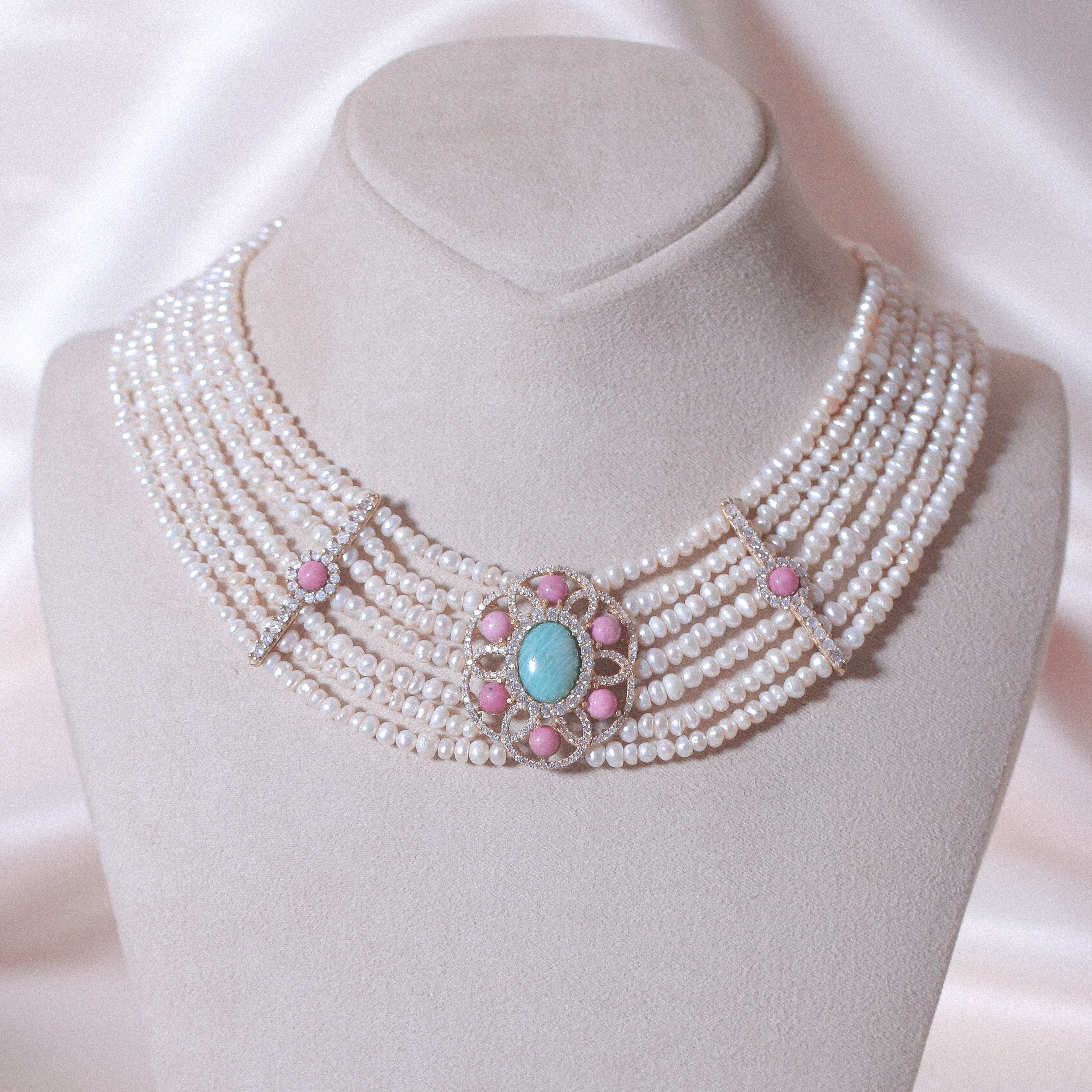 Rhodonite's Orbit Pearl Full Set