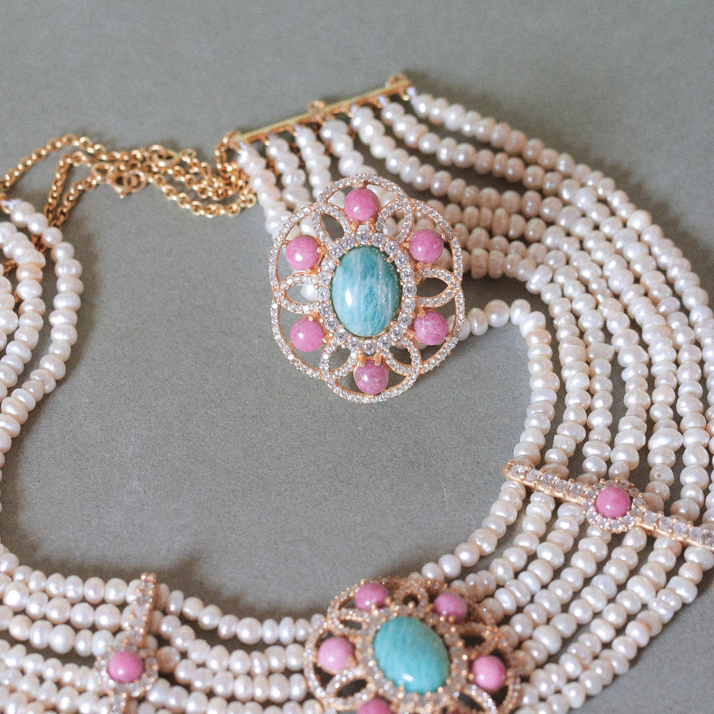 Rhodonite's Orbit Pearl Full Set