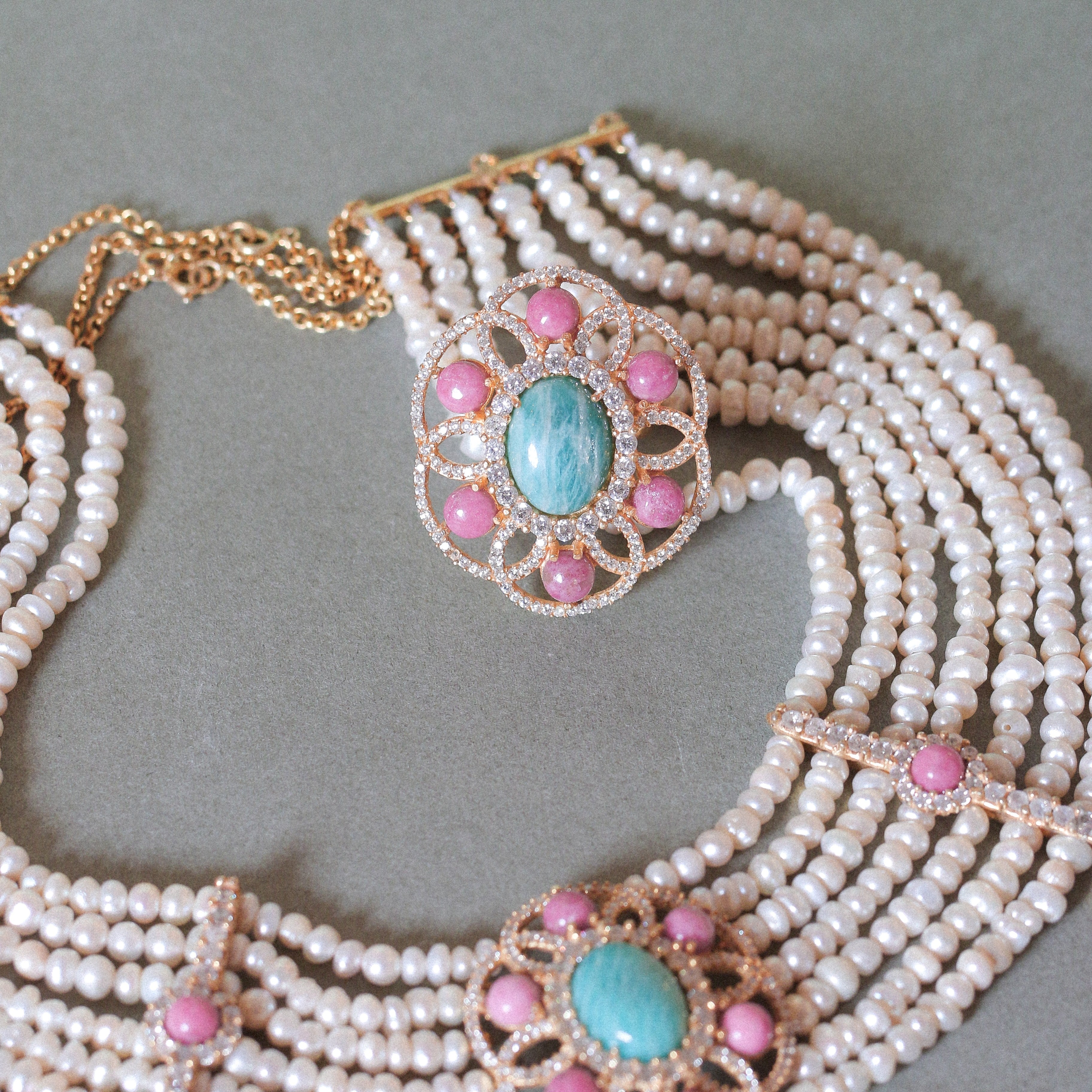 Rhodonite's Orbit Pearl Full Set