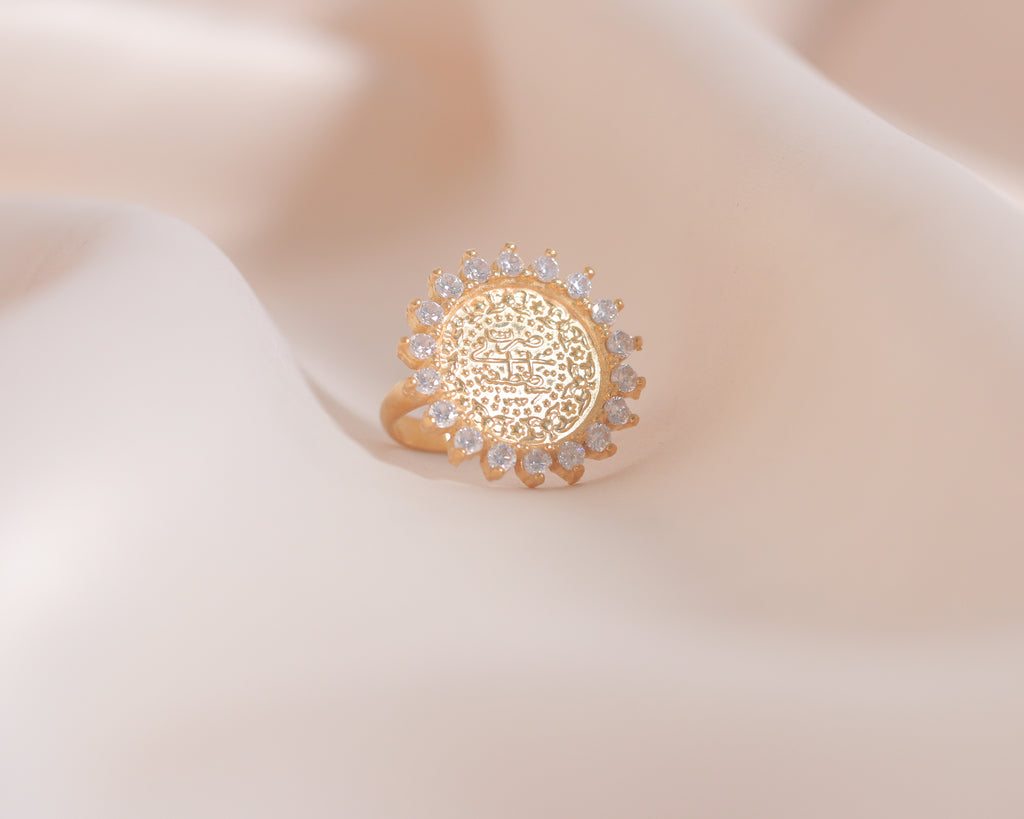 Sun White Zircon Lira Set