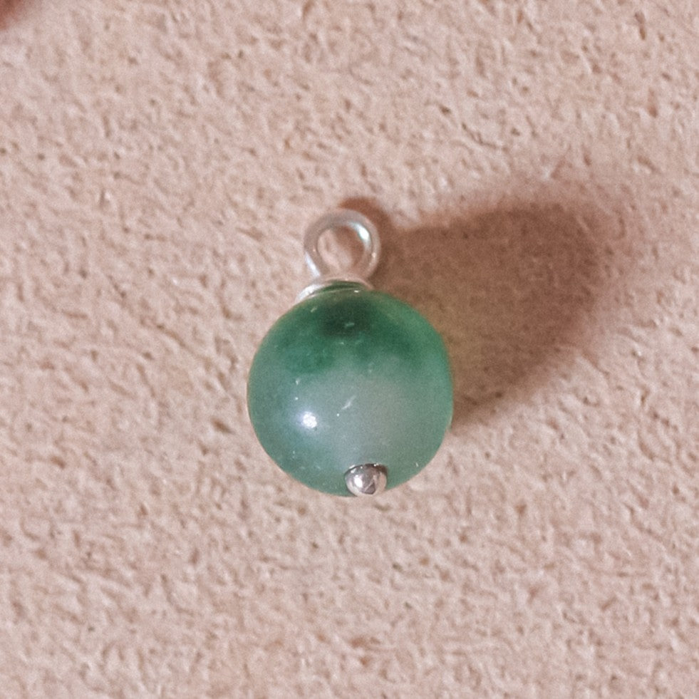 Green Quartz Charm