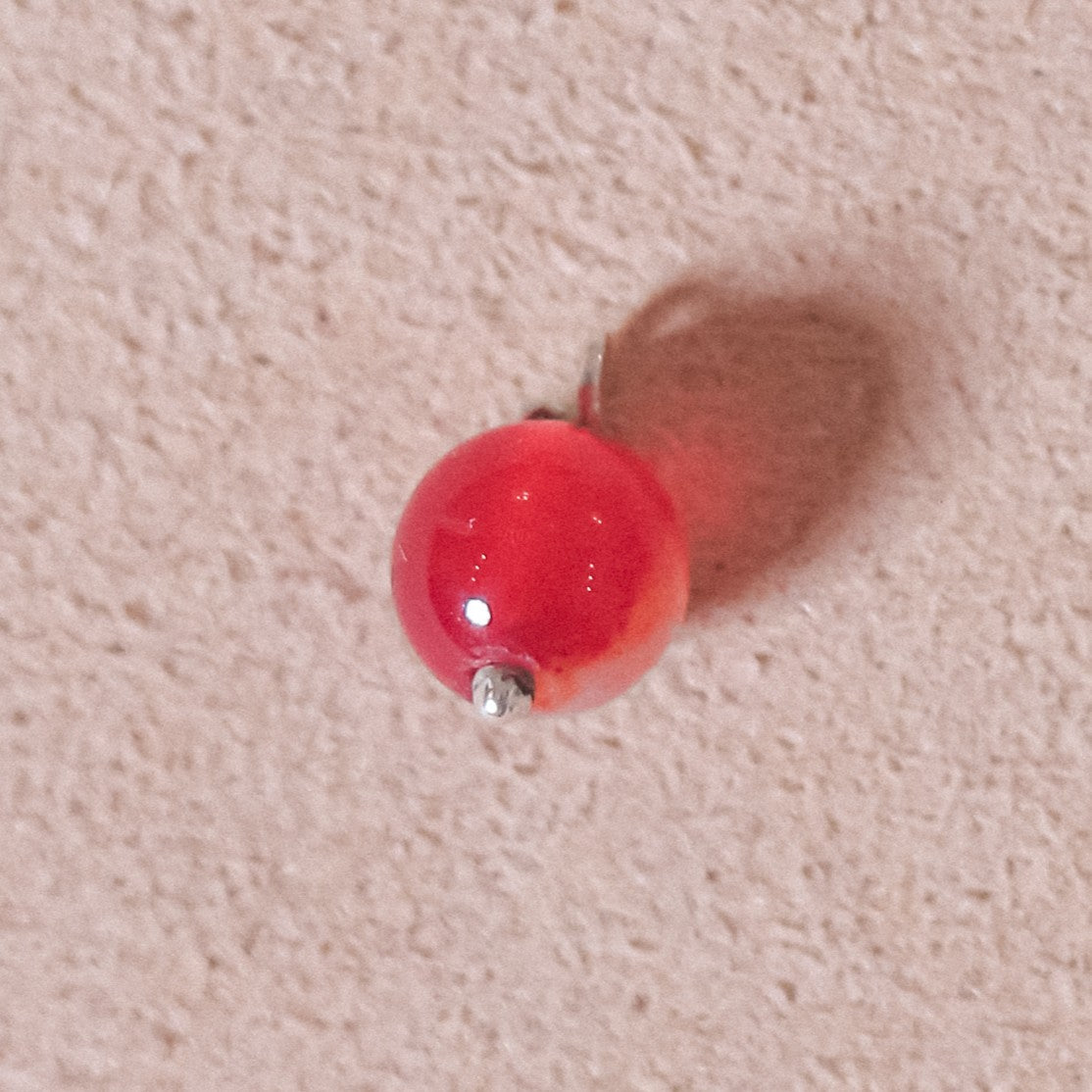 Red Quartz Charm