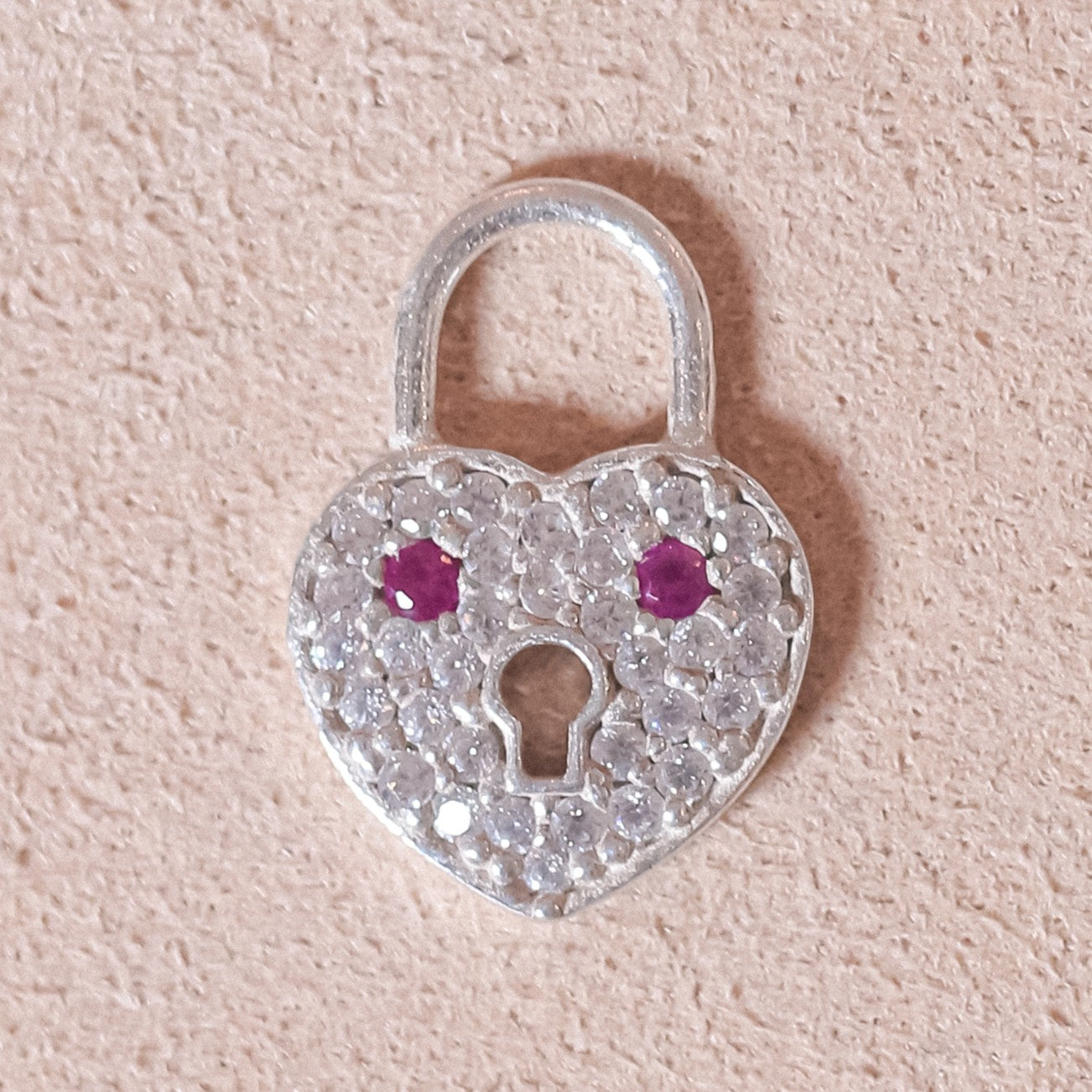 Love Lock Red Charm