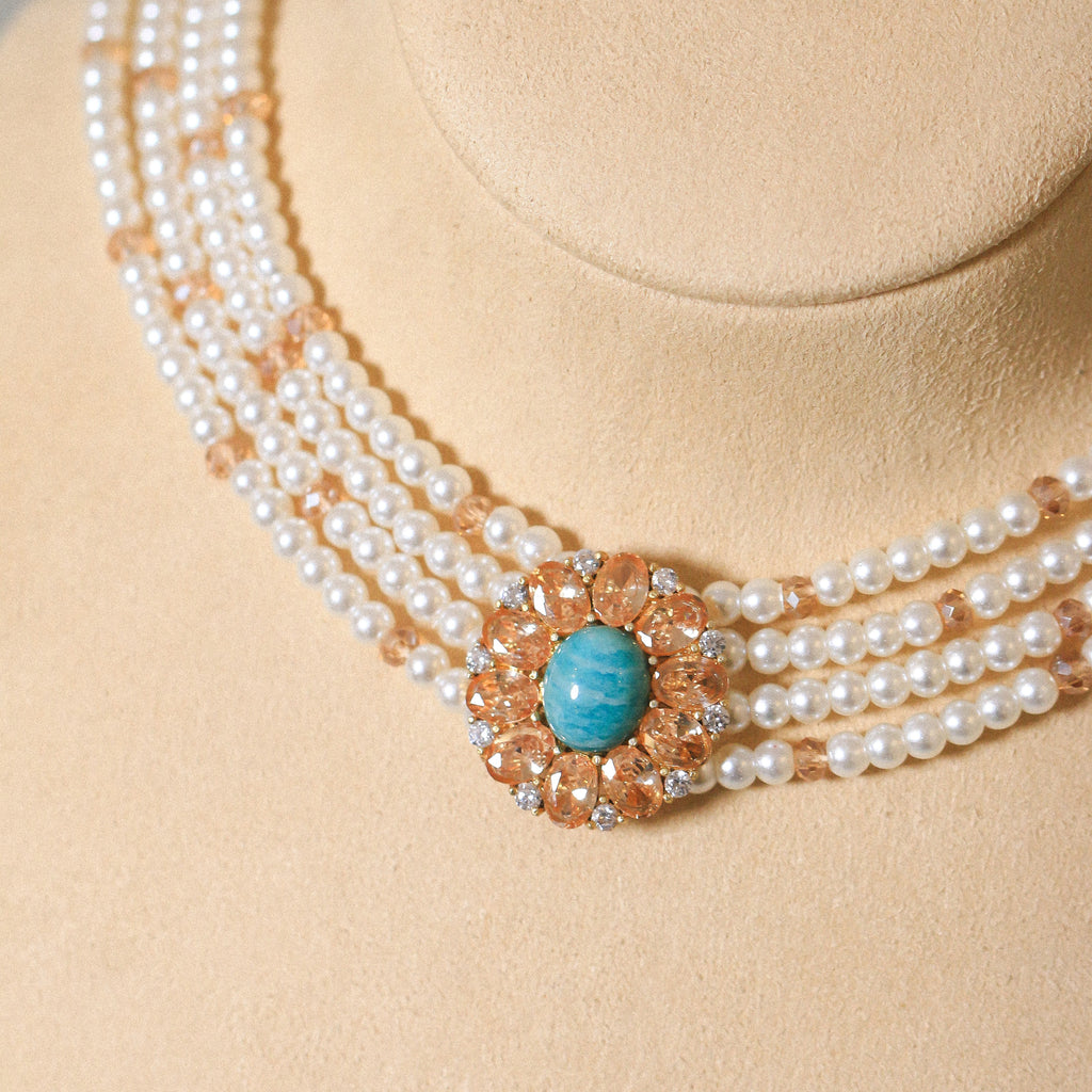 Amazonite Halo Full Set