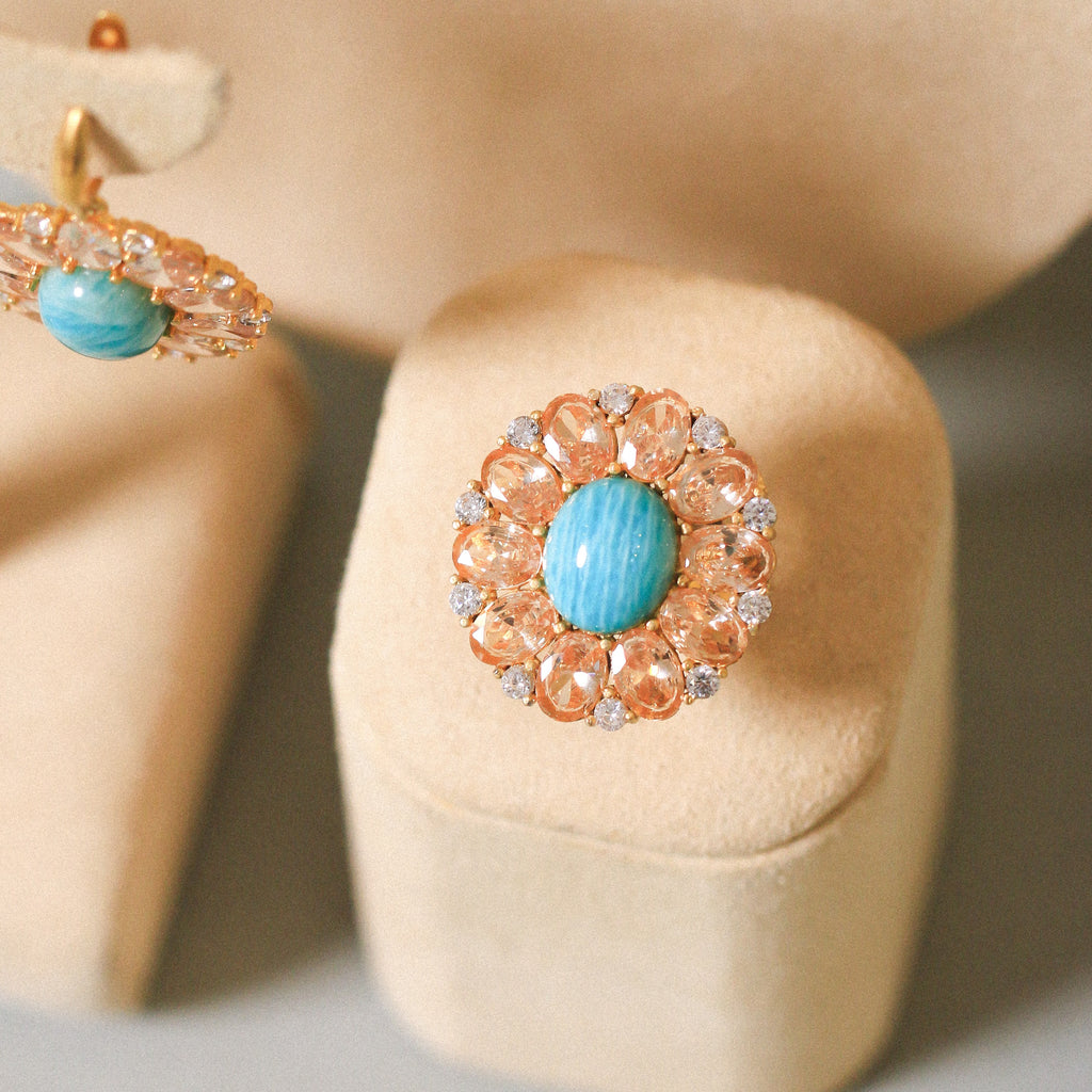 Amazonite Halo Full Set