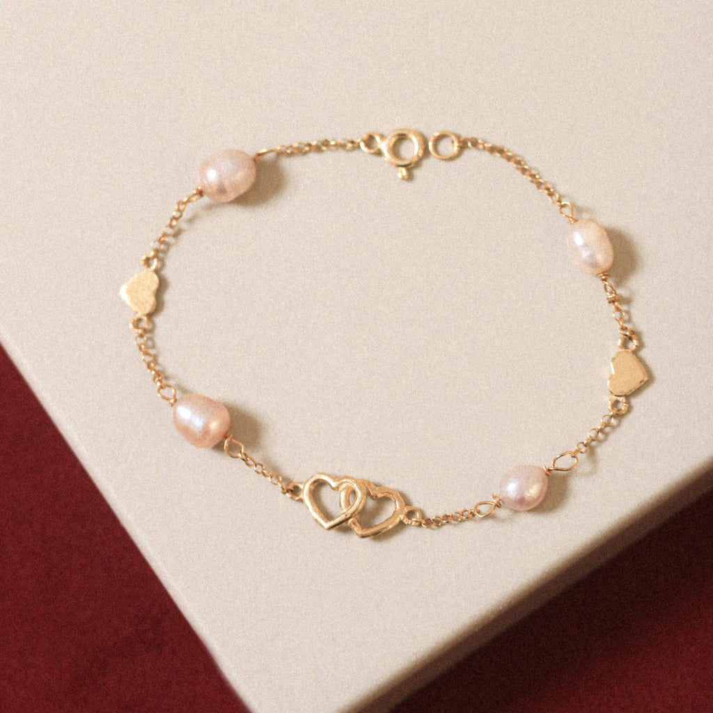 Intertwined with Charms Bracelet