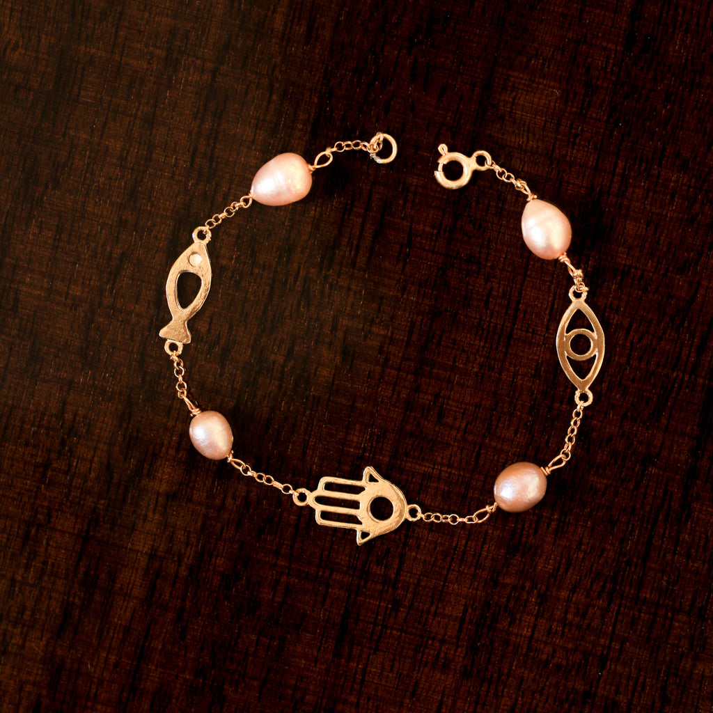 Trio Charms Bracelet