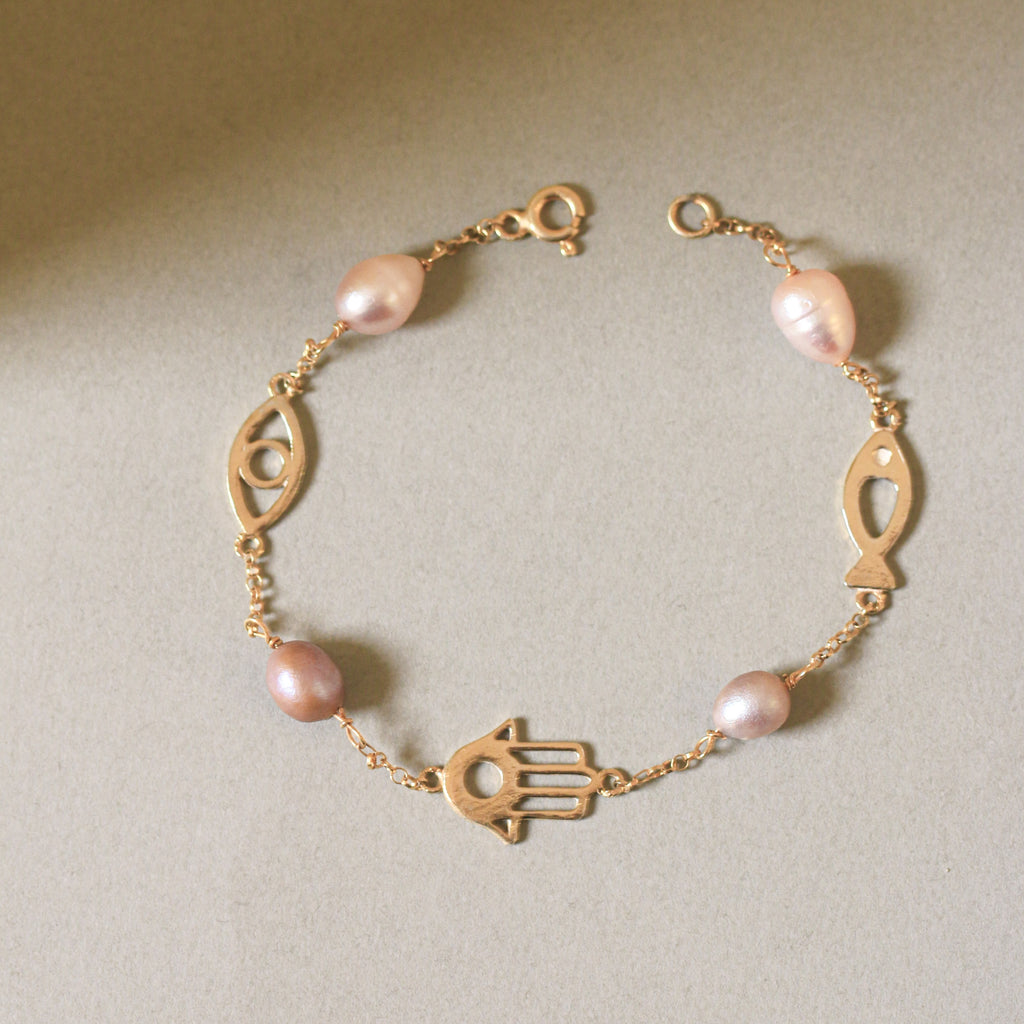 Trio Charms Bracelet