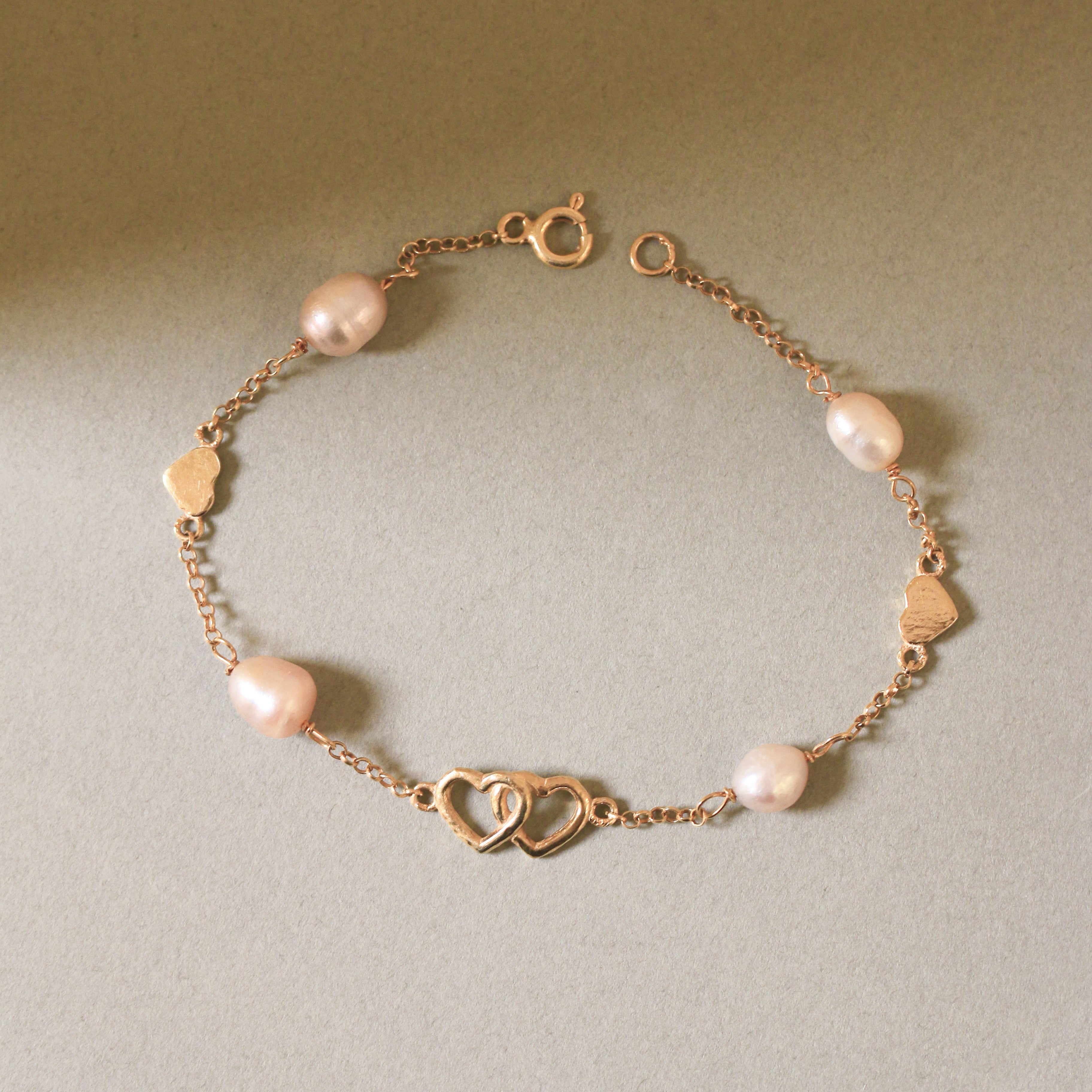 Intertwined with Charms Bracelet
