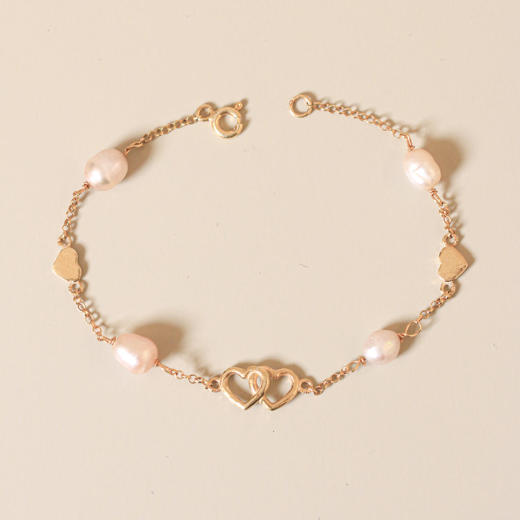 Intertwined with Charms Bracelet