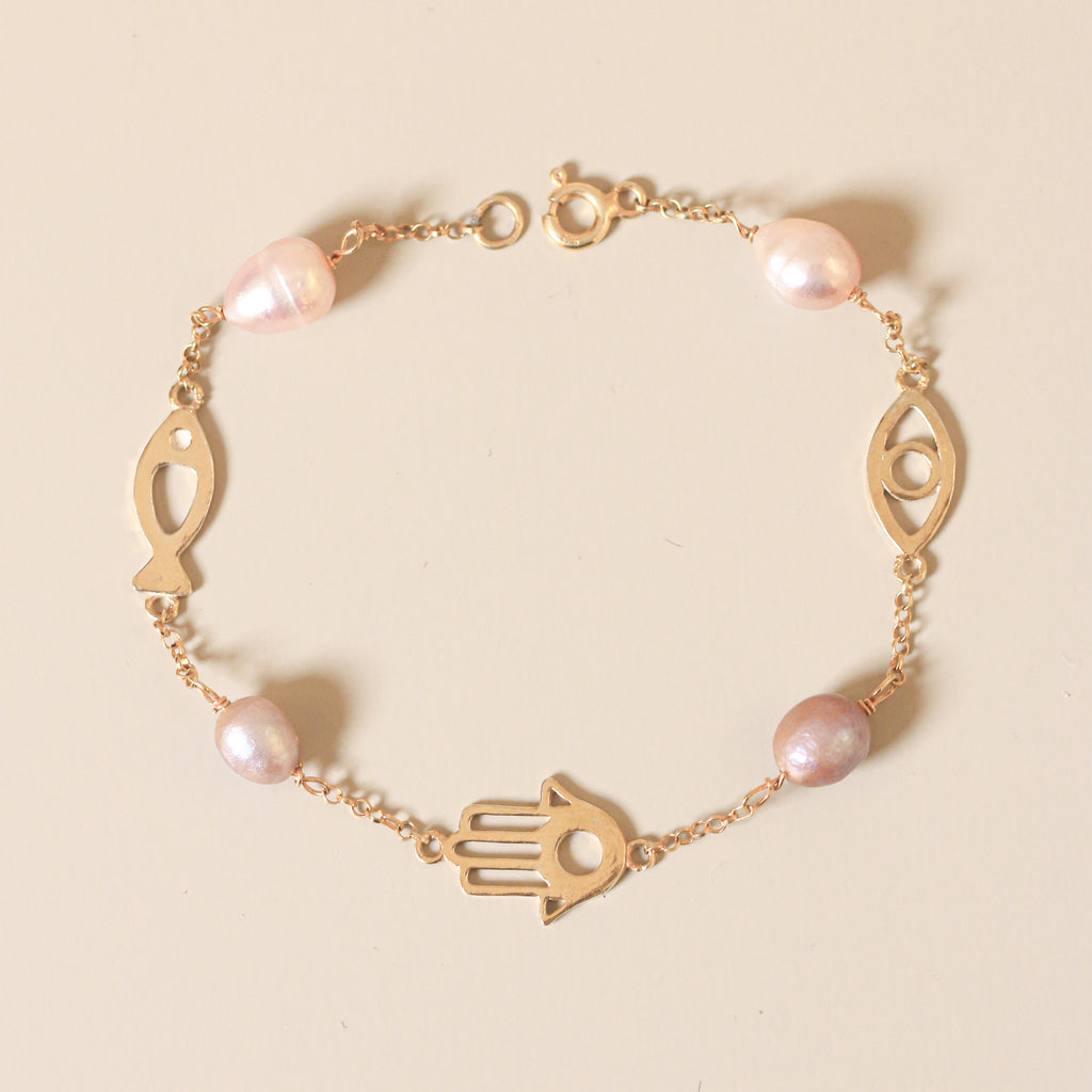 Trio Charms Bracelet