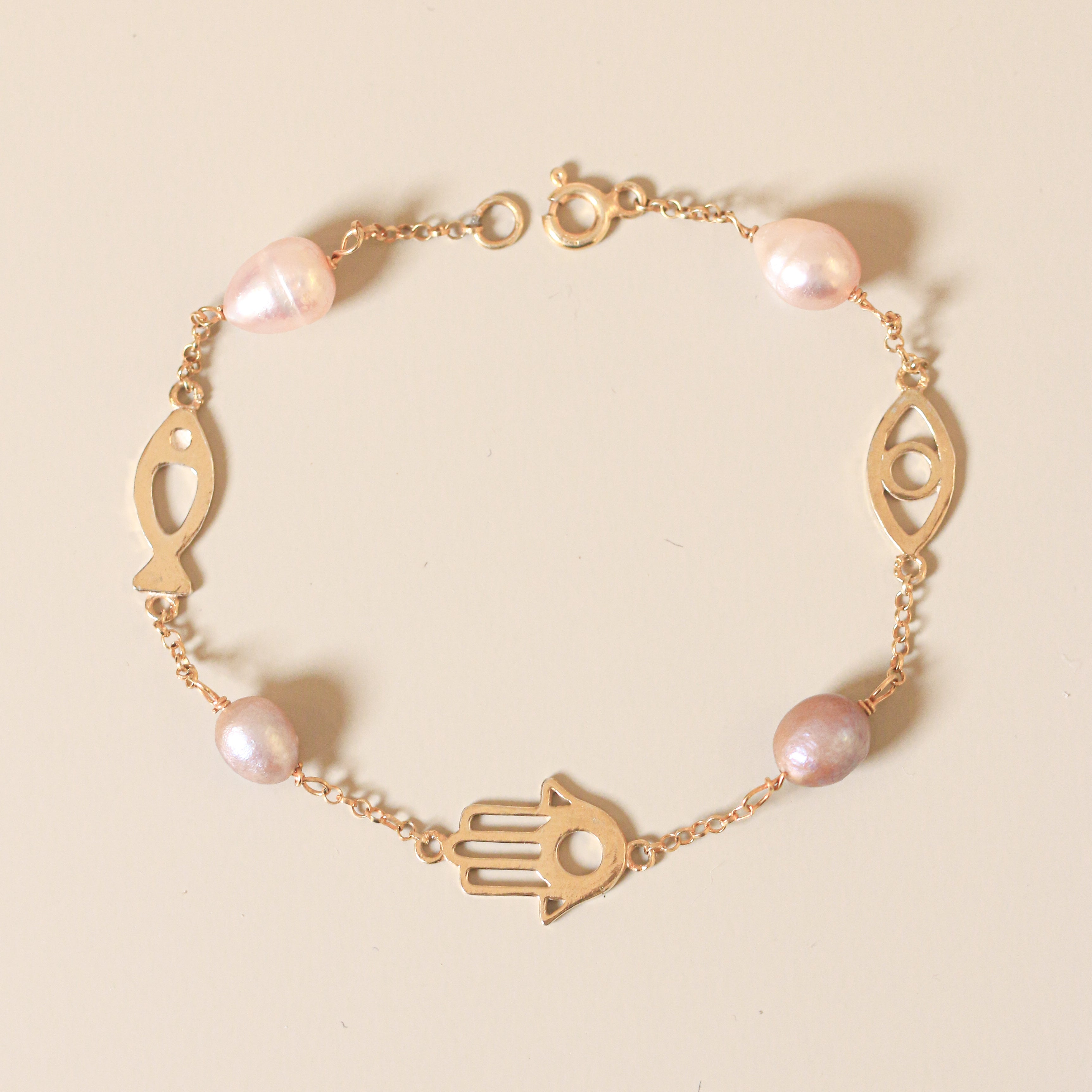 Trio Charms Bracelet