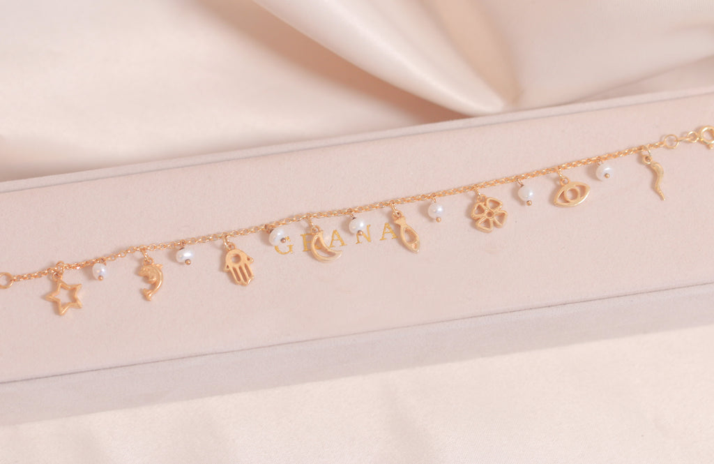 Grabeej Bracelet (Pearls)