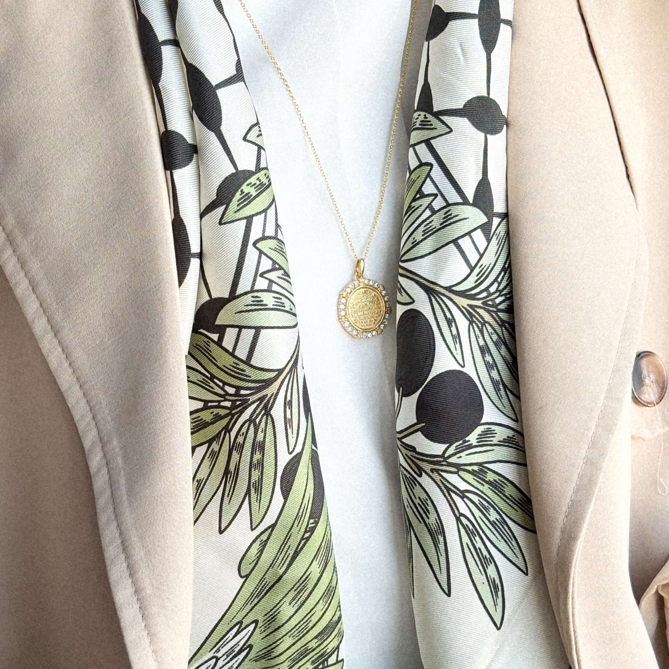 Ayat El-Kursi Half-Locket