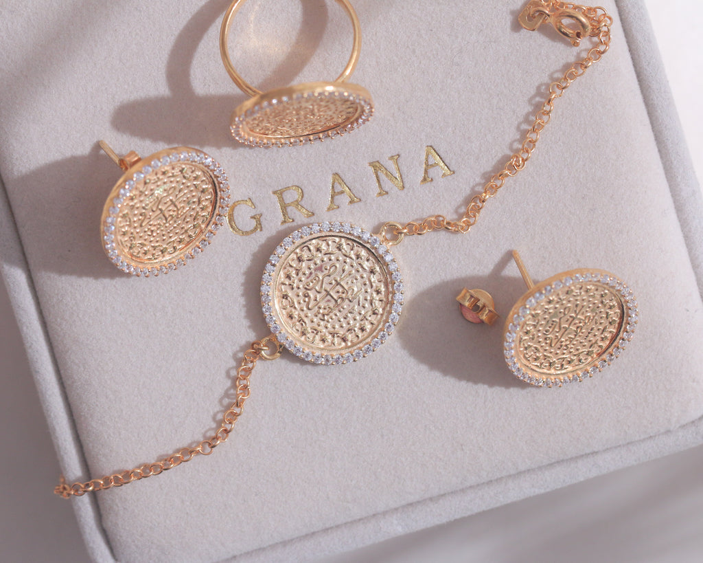 White Zircon Lira Bracelet