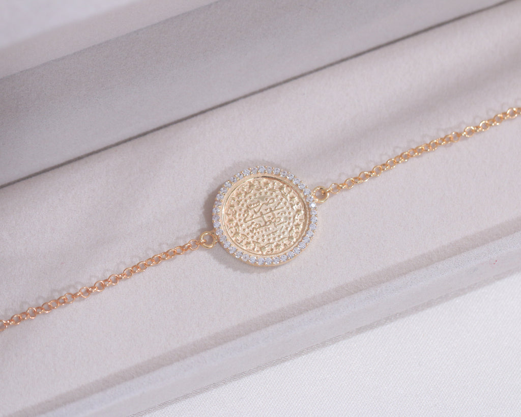 White Zircon Lira Bracelet