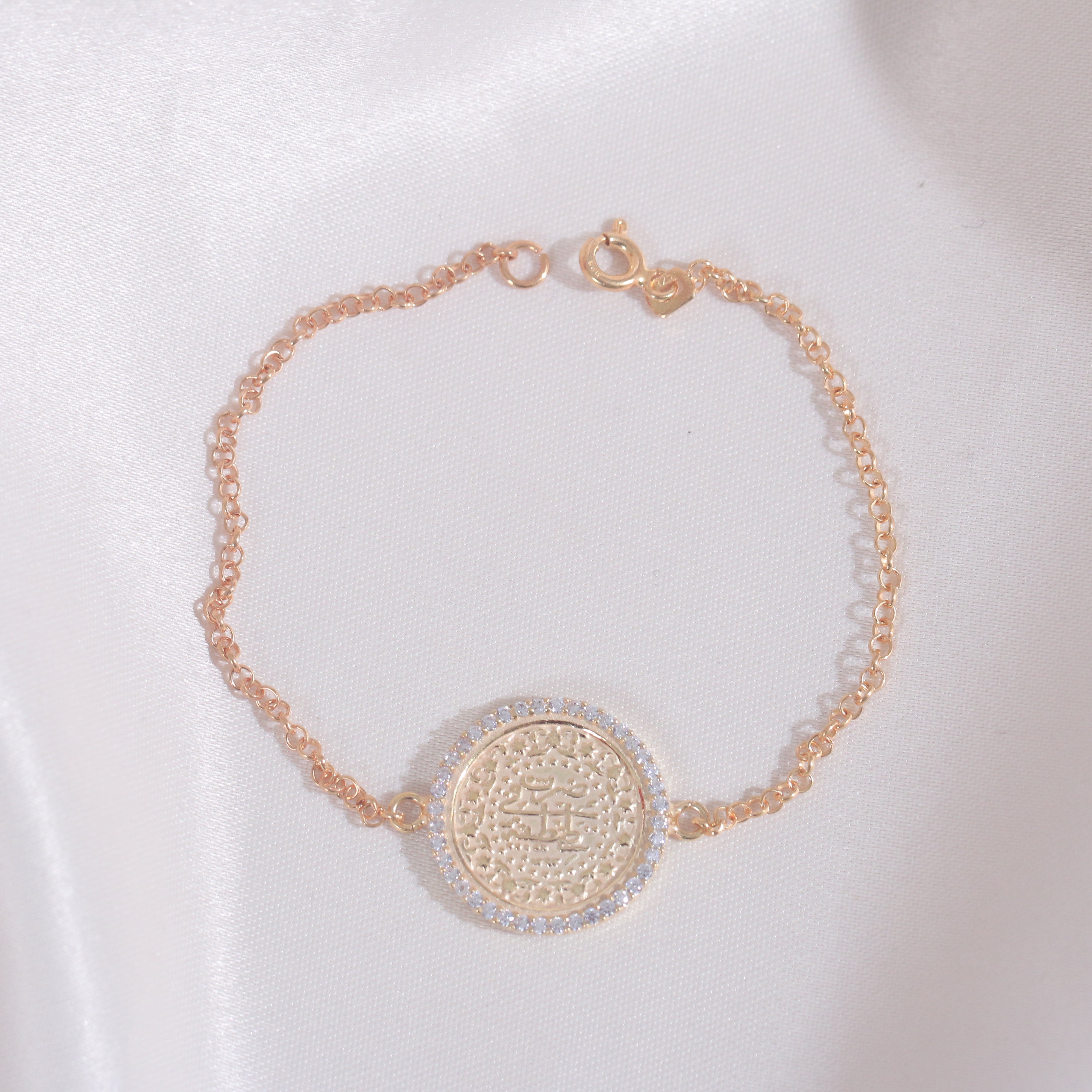 White Zircon Lira Bracelet