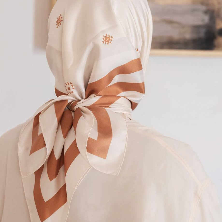 Gadamis Silk Scarf