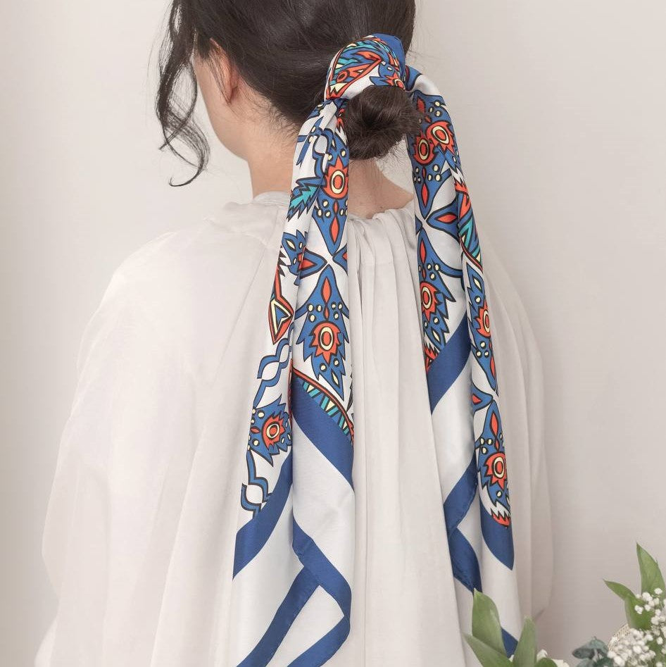 Hwita Silk Scarf (Alla Budabbus Collab)